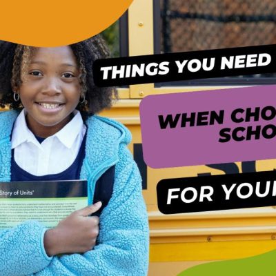choosing a school for your child