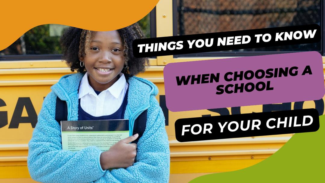 choosing a school for your child